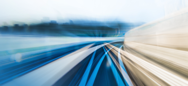 Speed blur on road